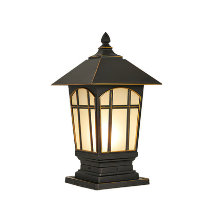 Large Outdoor Pillar Lights European Style Waterproof Light