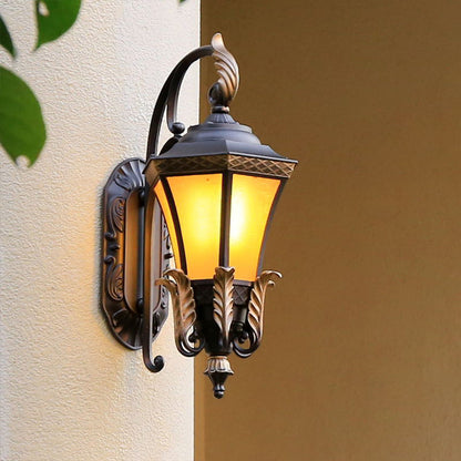 Copper Wall Sconce Outdoor European-Style Waterproof Lighting