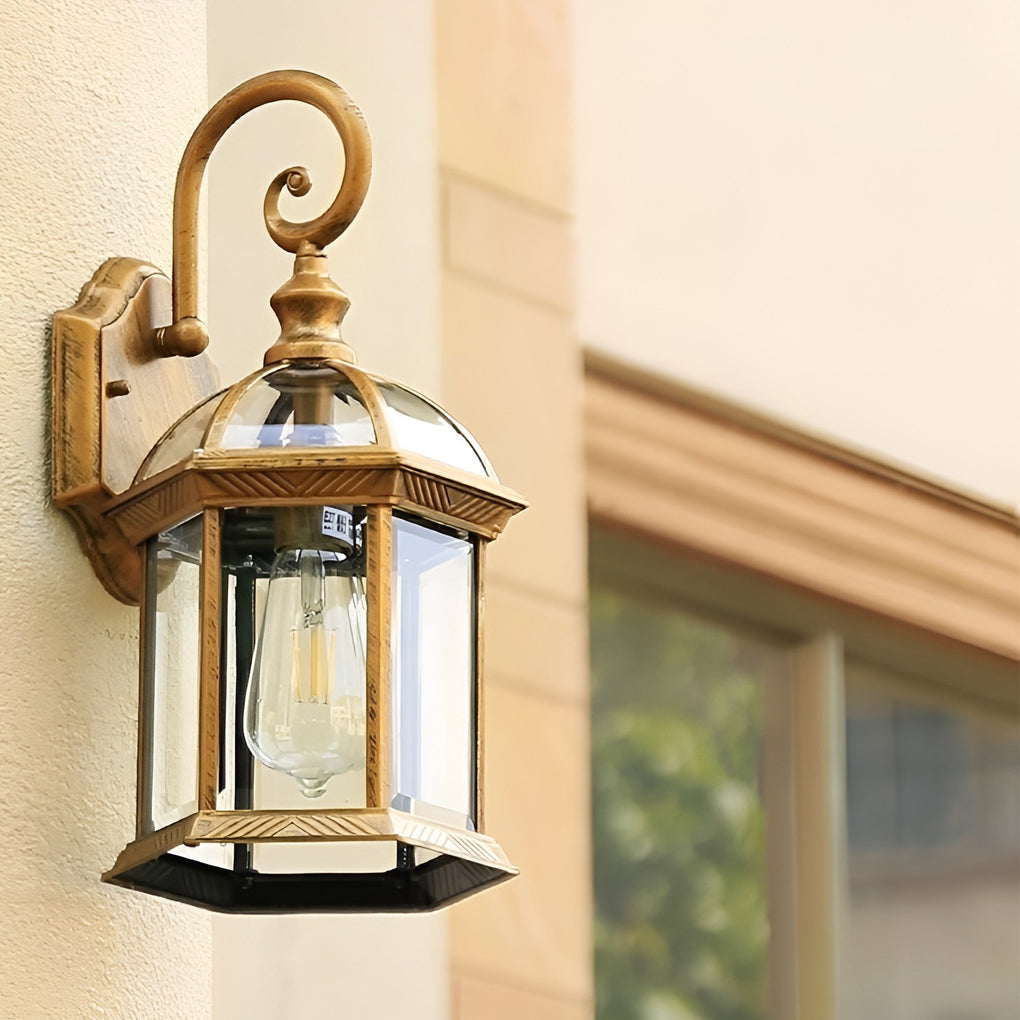 Classic Outdoor Wall Lanterns Waterproof Vintage Light