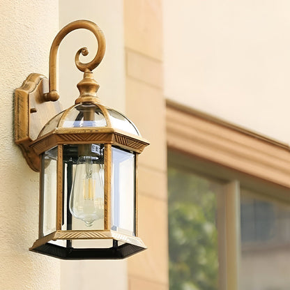 Classic Outdoor Wall Lanterns Waterproof Vintage Light