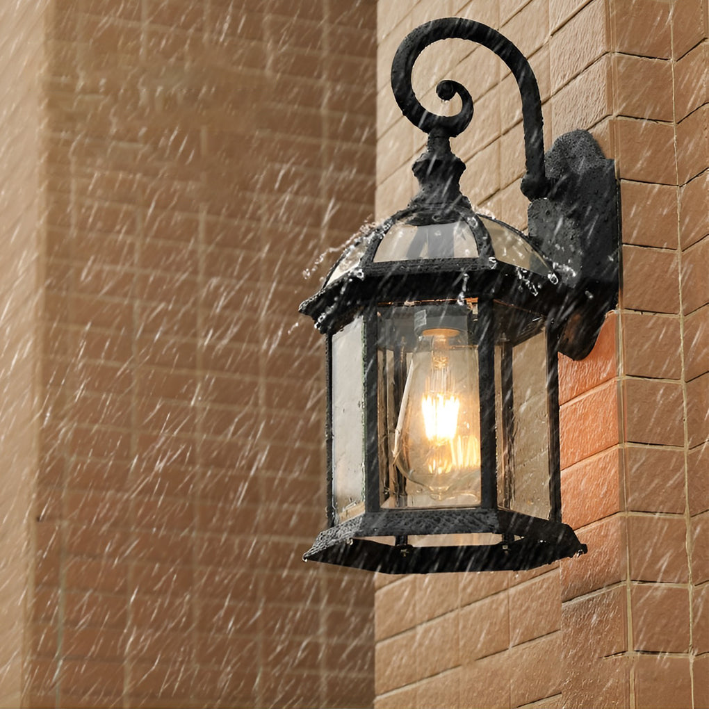 Classic Outdoor Wall Lanterns Waterproof Vintage Light