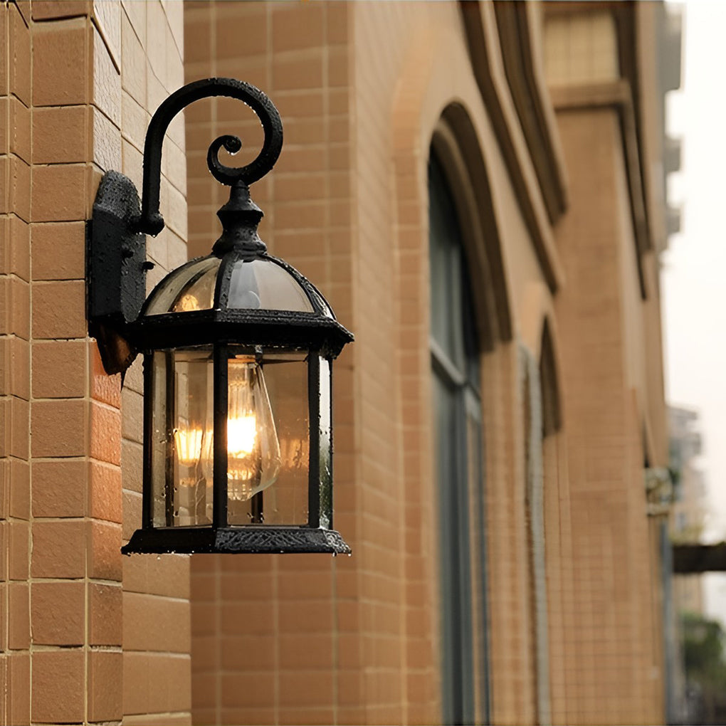 Classic Outdoor Wall Lanterns Waterproof Vintage Light