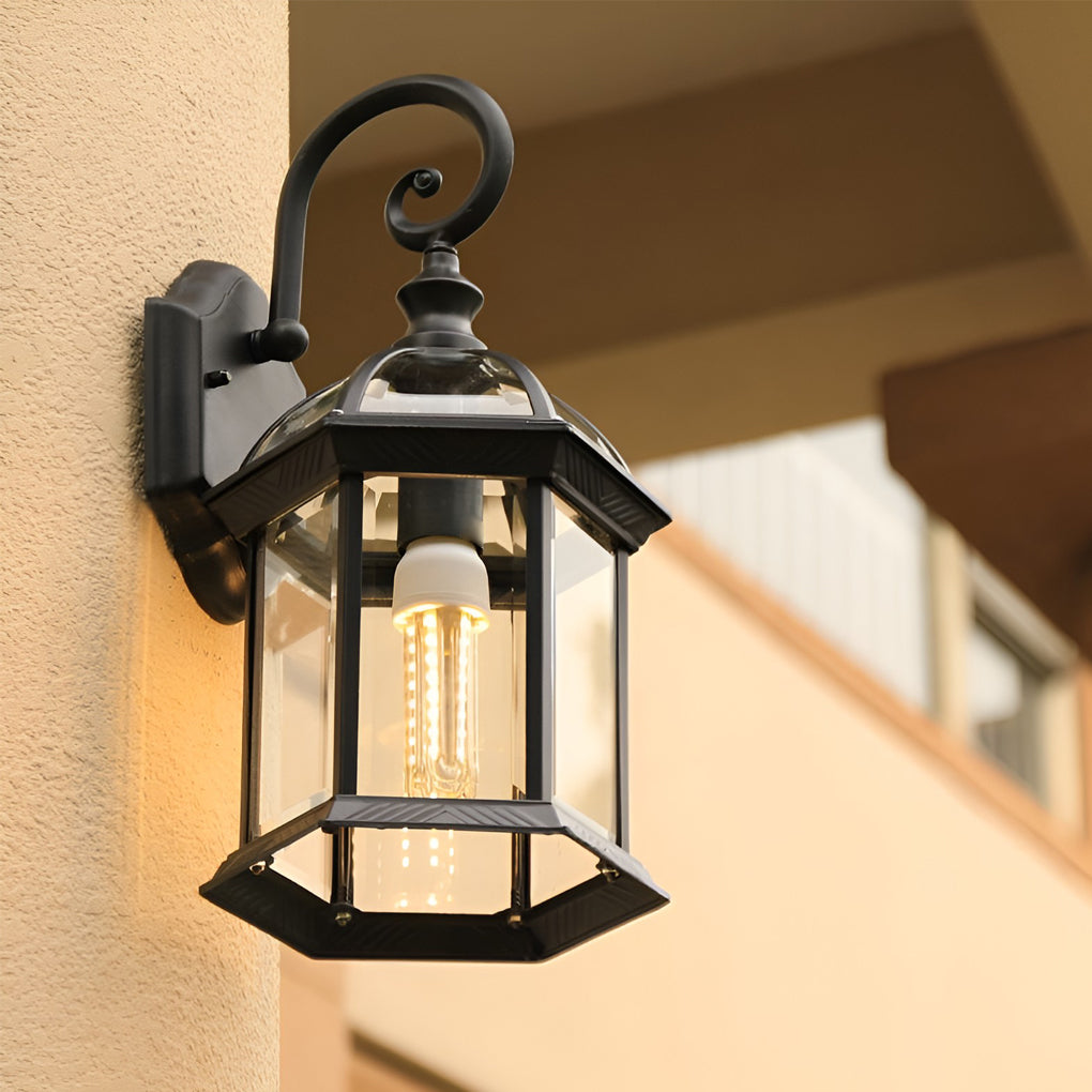 Classic Outdoor Wall Lanterns Waterproof Vintage Light