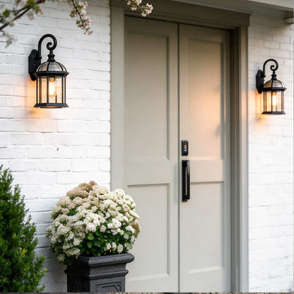 Classic Outdoor Wall Lanterns Waterproof Vintage Light