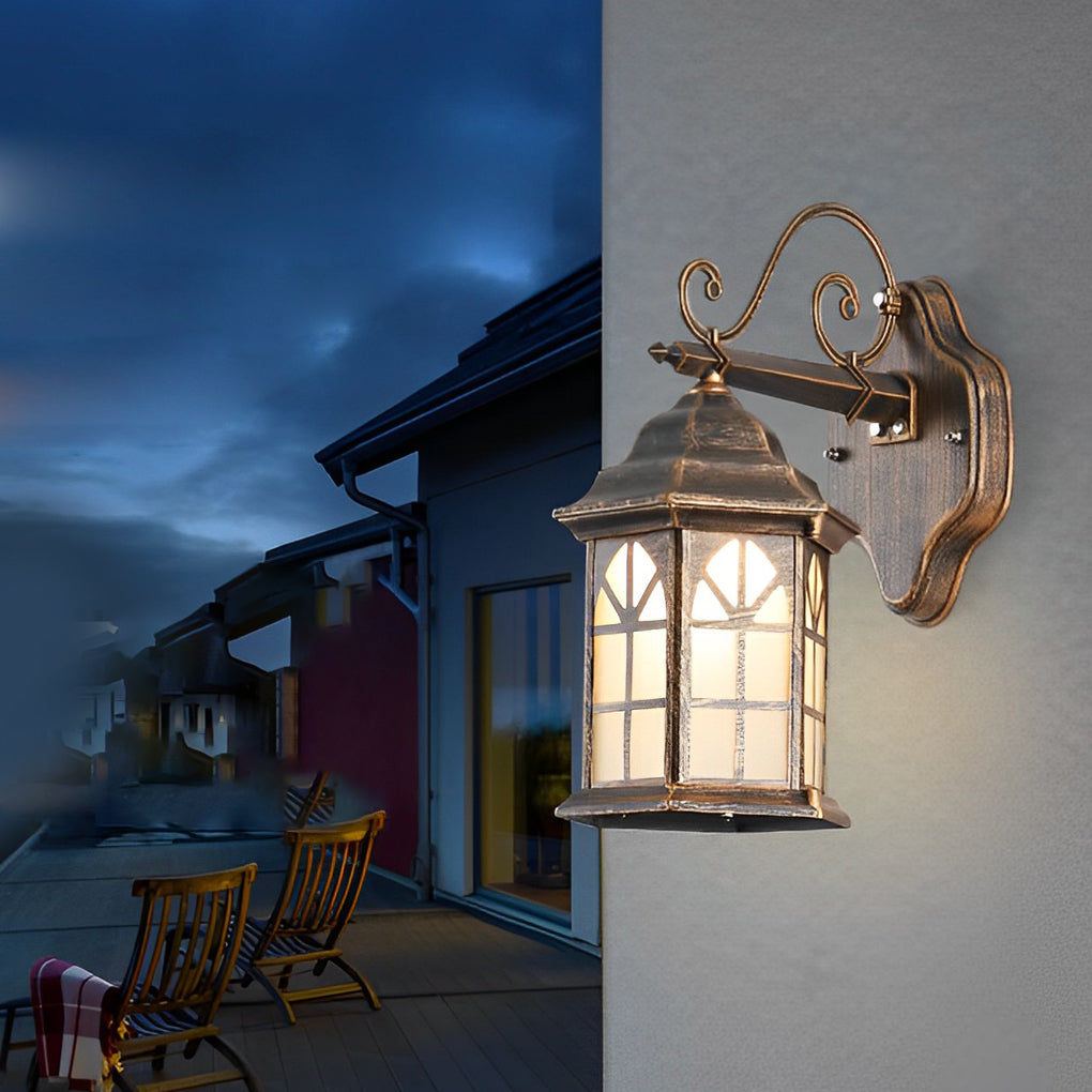 Classic Porch Lights Retro Aluminum Waterproof Light