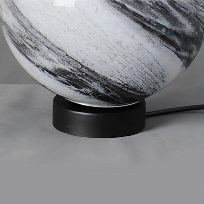 Globe Pillar Lights Modern Planetary Design Fence Lamp