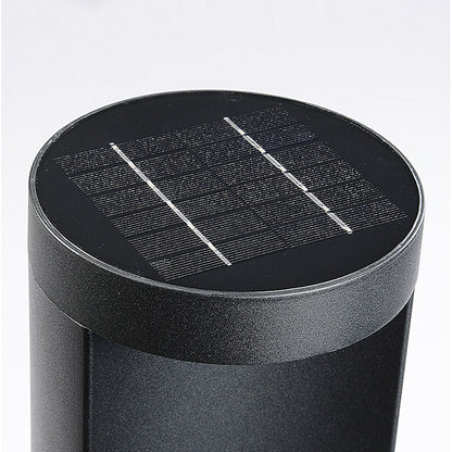 Commercial LED Bollard Lights Modern Outdoor Cylindrical Lawn Light
