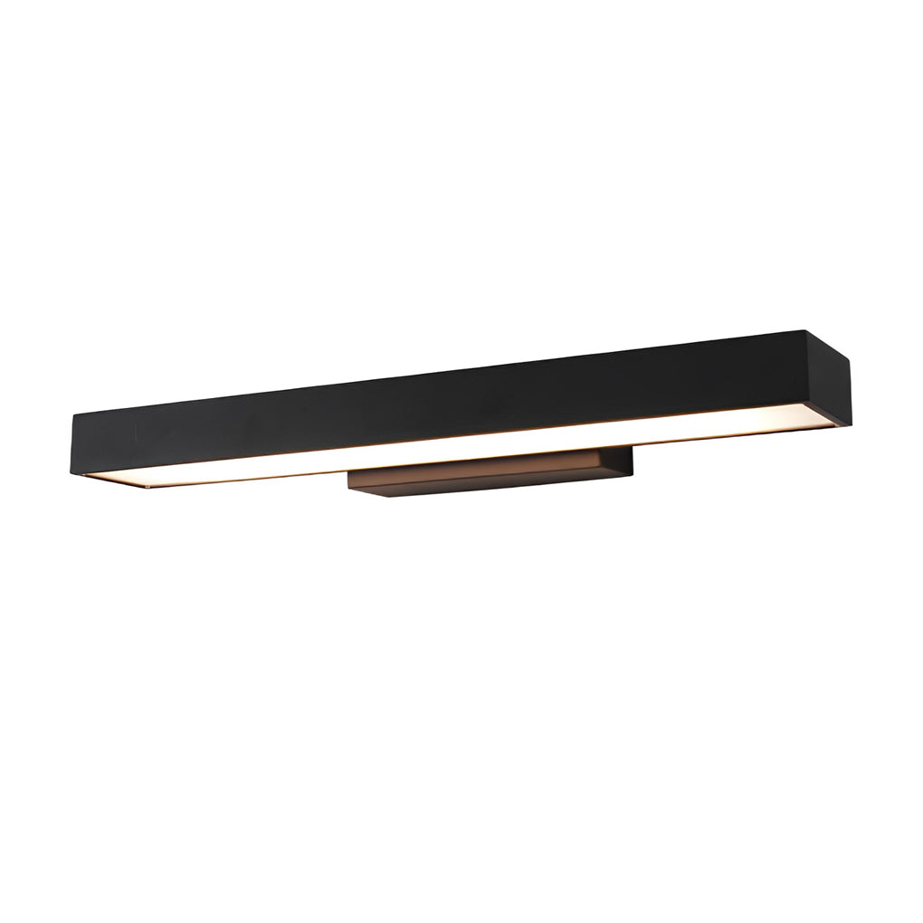 [Open-Box]Outdoor Motion Sensor Black Rectangle Wall Light