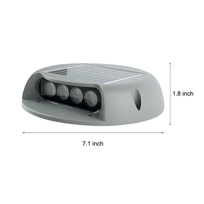 LED Deck Pathway Lighting Embedded Solar Landscape Light