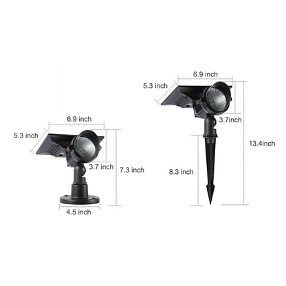 Lawn Spot Lights Outdoor Adjustable Solar Tree Light