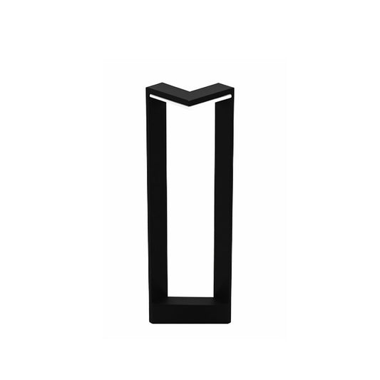 Square Bollard Light Outdoor Waterproof Landscape Lamp