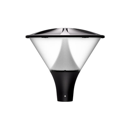 High-Pole Yard Post Light Minimalist Style