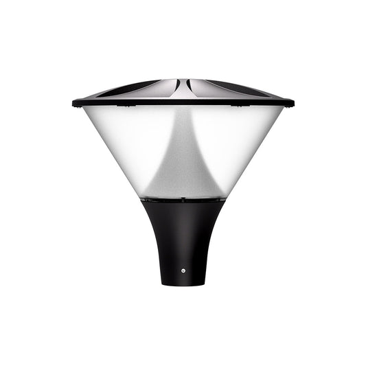 High-Pole Yard Post Light Minimalist Style