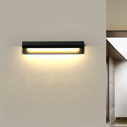 Copper Outdoor Sconce Waterproof Linear Decorative Light