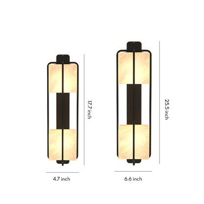 Contemporary Outdoor Wall Lighting Artificial Marble Lamp