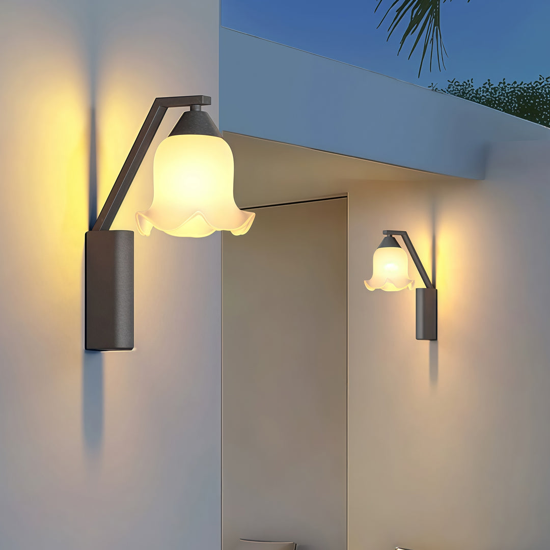 Flower Wall Sconce Landscape Decorative Garden Light