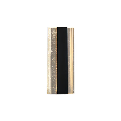 Modern Linear Wall Sconce Outdoor Waterproof Crystal Light