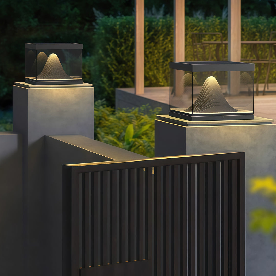 Outdoor Pillar Lighting Fixtures Landscape Waterproof Light