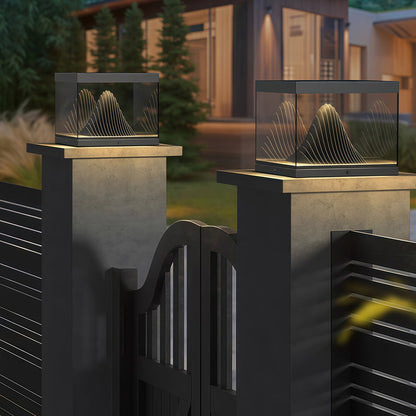 Outdoor Pillar Lighting Fixtures Landscape Waterproof Light