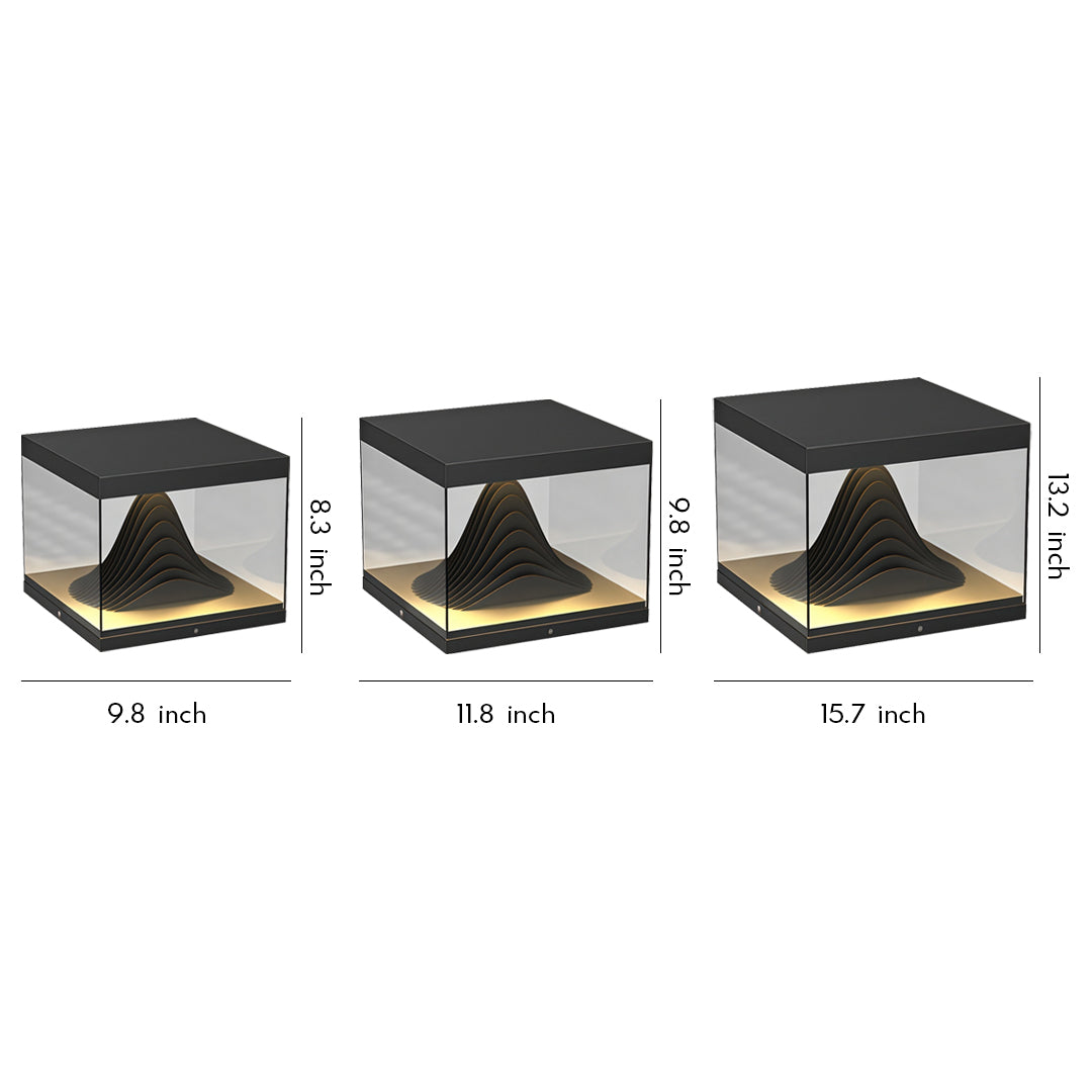 Outdoor Pillar Lighting Fixtures Landscape Waterproof Light