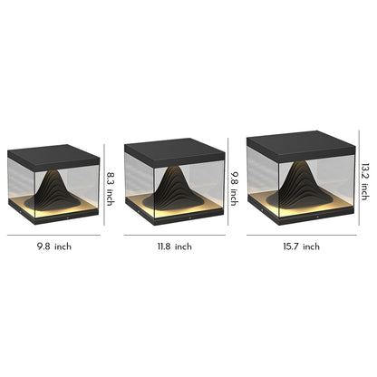 Outdoor Pillar Lighting Fixtures Landscape Waterproof Light