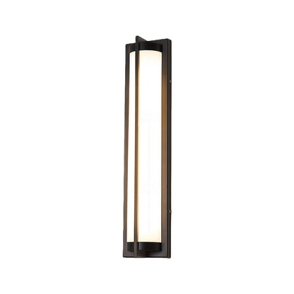 Outdoor Wall Sconces Black Modern Minimalist Waterproof Lamp