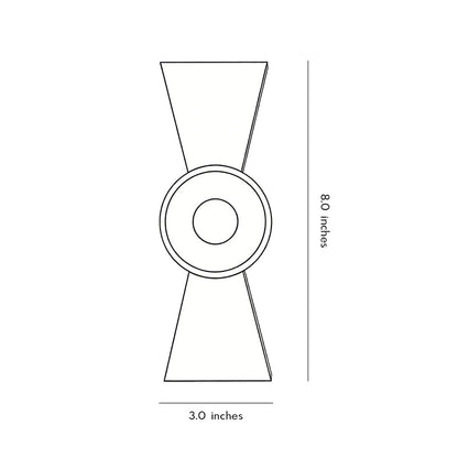 Contemporary up down Wall Lights LED Waterproof Washer Light