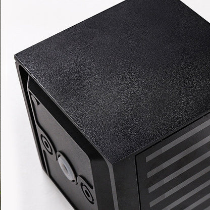Black Square Outdoor Wall Lights Creative LED up and down Light