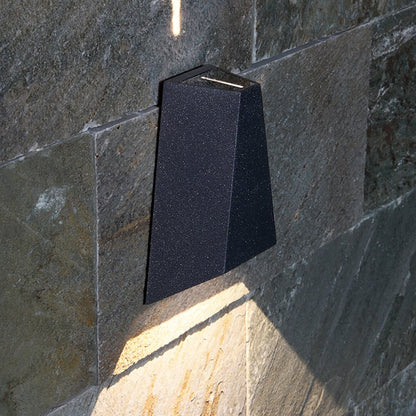 Black up down Outdoor Wall Lights Modern LED Creative Lamp