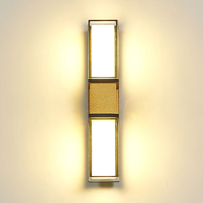 Creative Up and Down Lights Waterproof LED Wall Sconces Outdoor Wall Lights