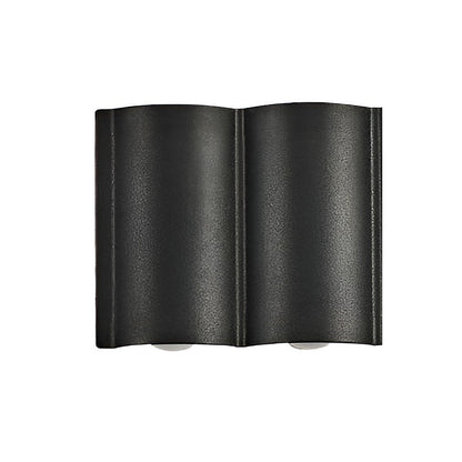 Outdoor Wall Light up down Black LED Waterproof Light