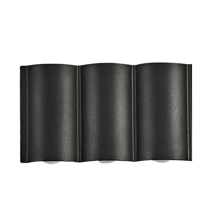 Outdoor Wall Light up down Black LED Waterproof Light