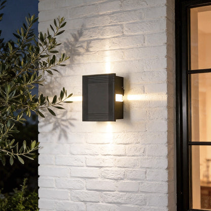 Cross Light Beams Wall Sconce Minimalist Unique Outdoor Light