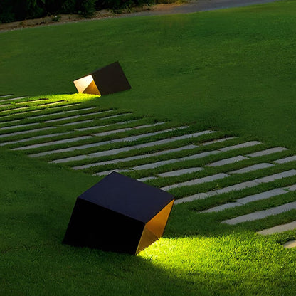 Cube Path Light Ingenious Outdoor Landscape Geometric Light
