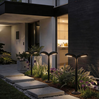 Curved Path Light Aluminum LED Outdoor Landscape Light