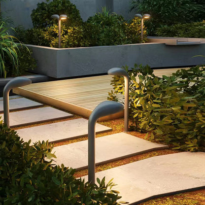 Curved Path Light Aluminum LED Outdoor Landscape Light