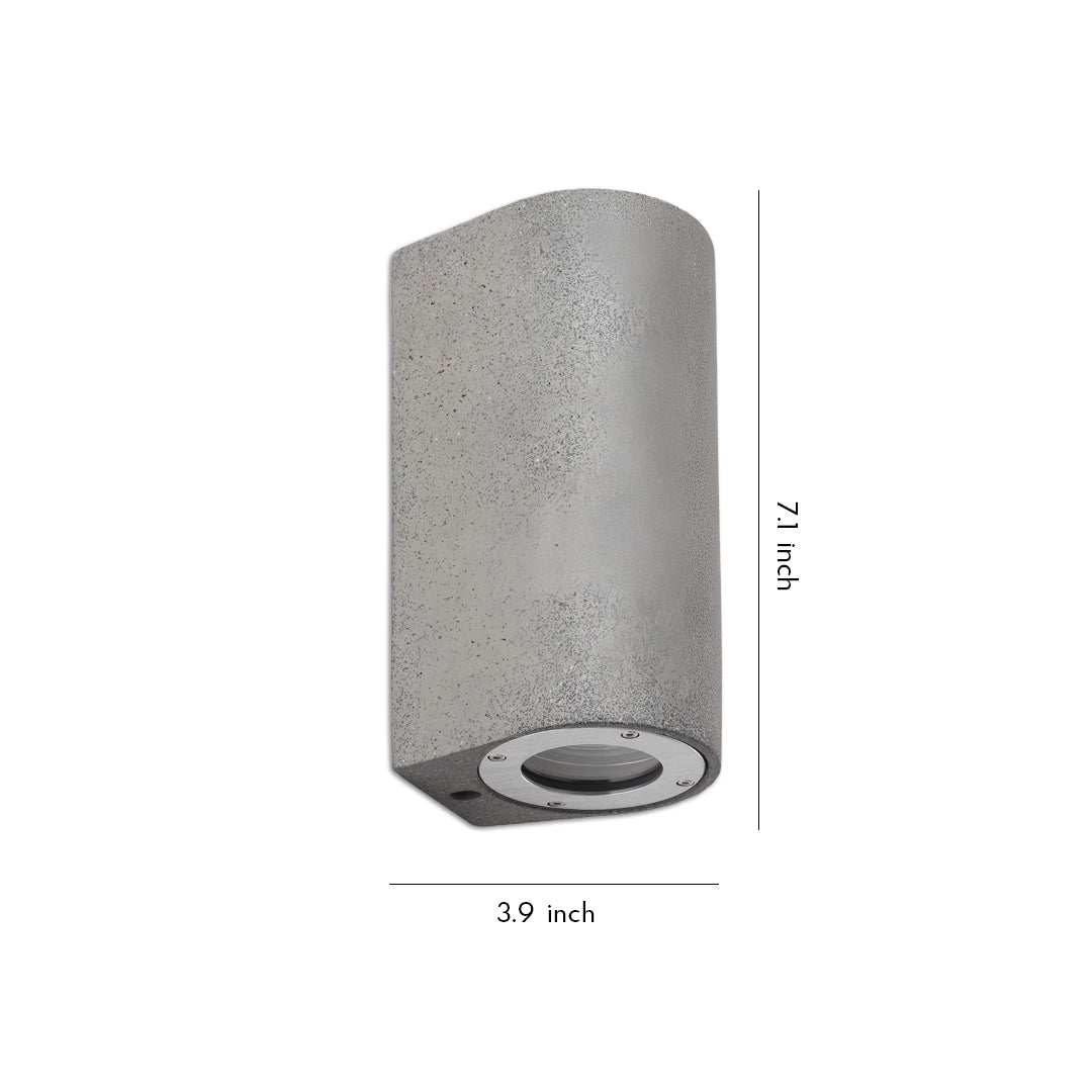Up Down Wall Lights Creative Outdoor Waterproof Concrete Lamp