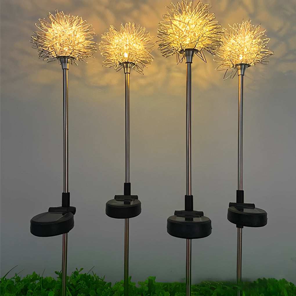 Dandelion Landscape Lights Modern Solar Garden Path Light
