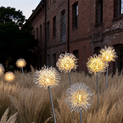 Dandelion Landscape Lights Modern Solar Garden Path Light
