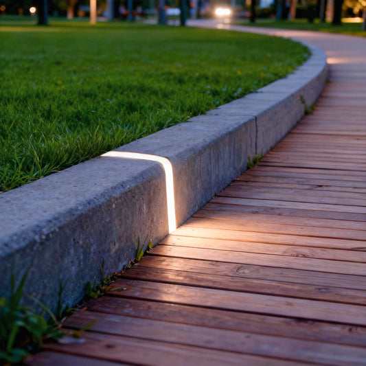 Deck Lighting for Steps Waterproof Decorative Courtyard Lamp