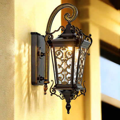 Antique Outdoor Wall Sconces Waterproof European Lantern
