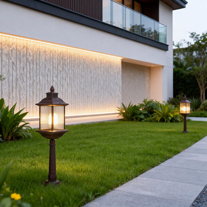 LED Post Light E26 Base Outdoor Garden Post Landscape Light