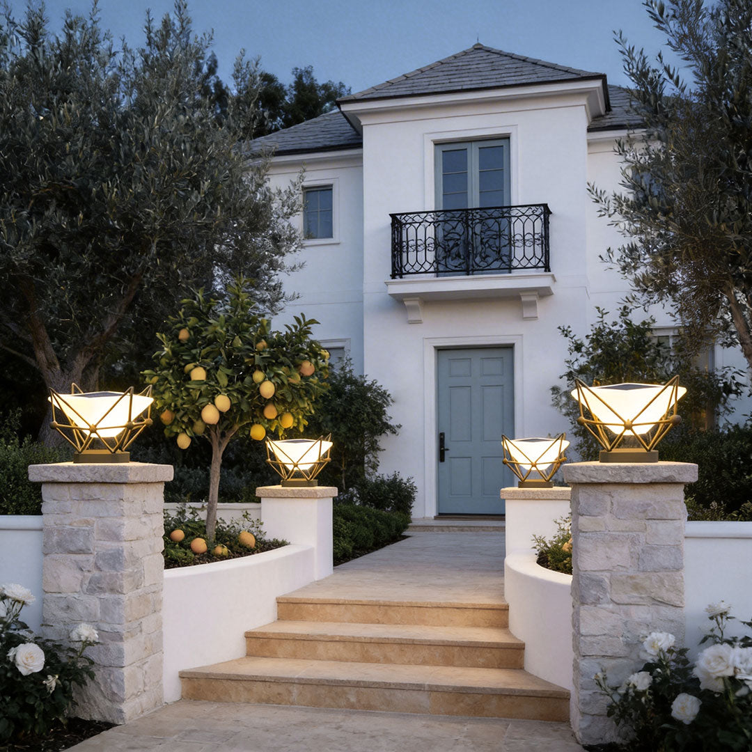 Pillar Lights for Garden Outdoor Waterproof Post Light