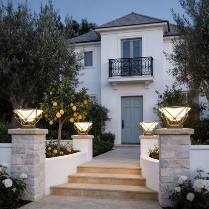 Pillar Lights for Garden Outdoor Waterproof Post Light