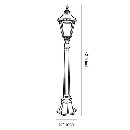Decorative Post Light Aluminum Waterproof Pathway Light