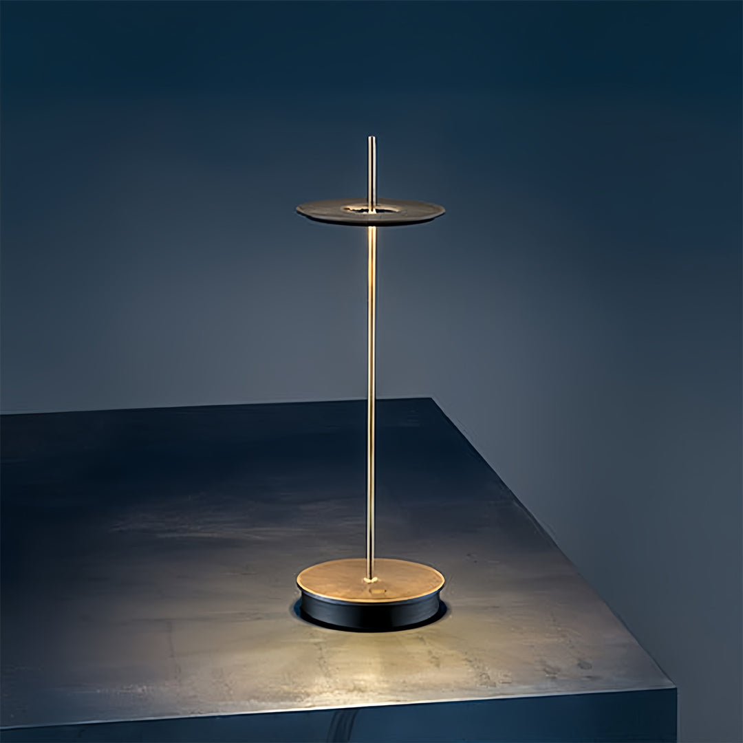 Dimmable Cordless Modern Table Lamps - Portable Metal Buffet Lamps for Home & Dining