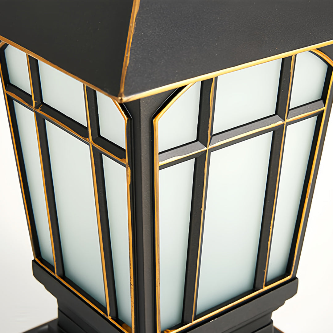 Large Outdoor Pillar Lights European Style Waterproof Light