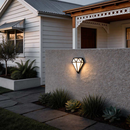 Diamond Shape Wall Light LED Waterproof Modern Porch Outdoor Light