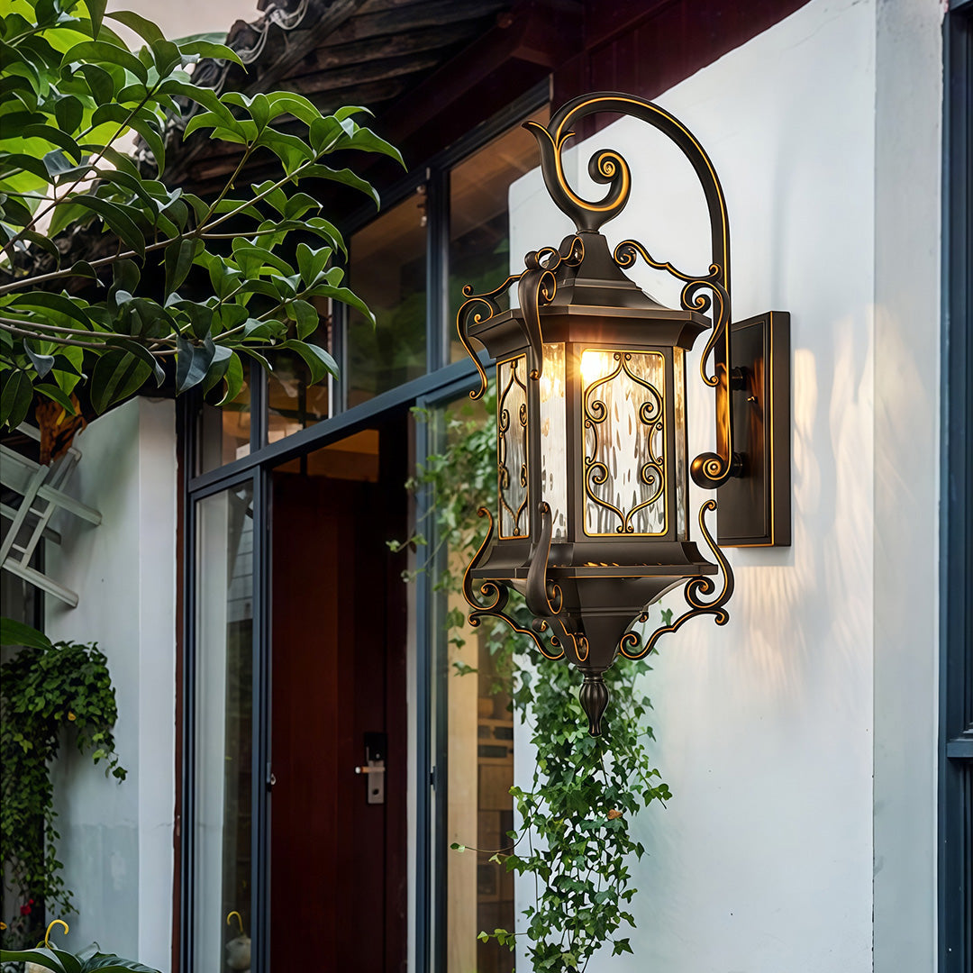 Outdoor Wall Sconce Lights European-Style Waterproof Lamp