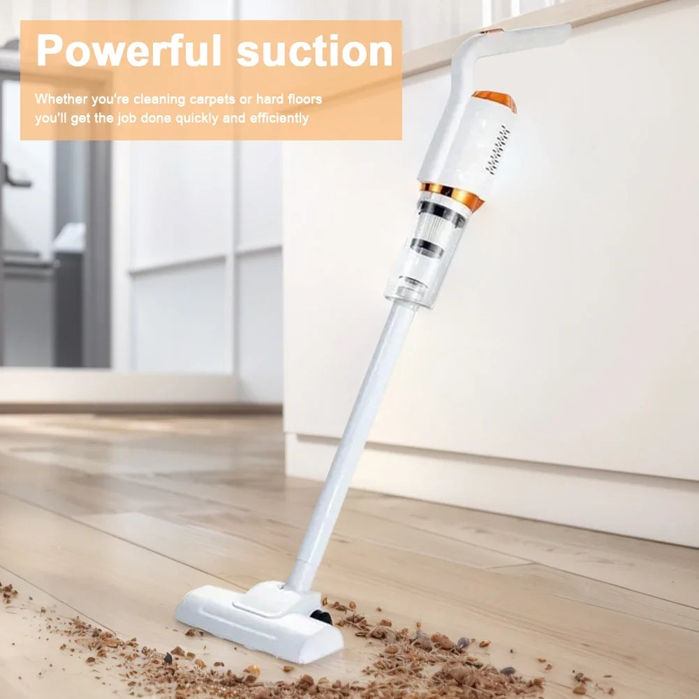 Cordless Portable Vacuum Cleaner Lightweight – Handheld Wireless Vacuum for Home, Car & Pet Hair